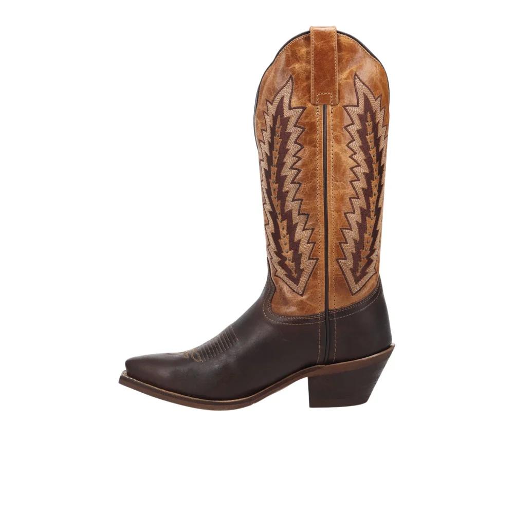 Sundra Snip Toe Pull On Cowboy Boots - Image 3