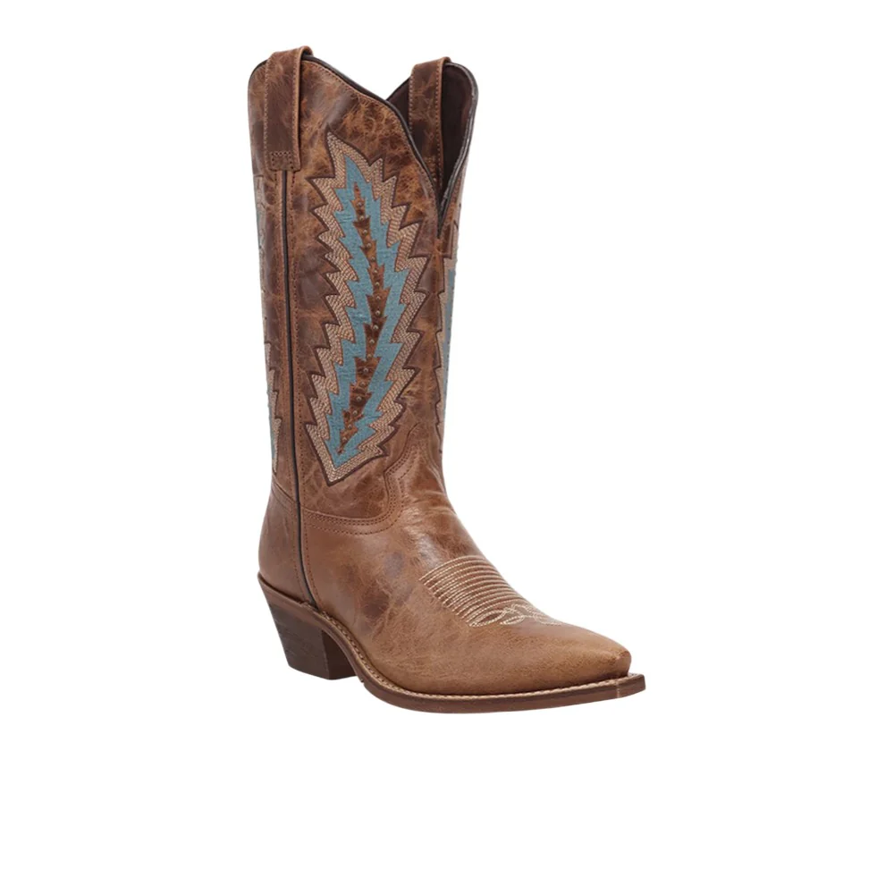 Sundra Snip Toe Pull On Cowboy Boots - Image 2