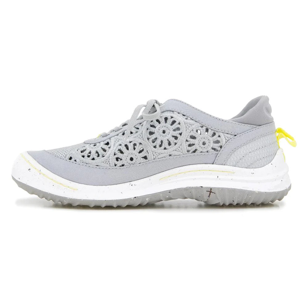 Sunny Plant Based Floral Cut Out Lace Up Sneakers - Image 3