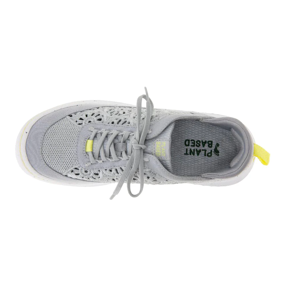 Sunny Plant Based Floral Cut Out Lace Up Sneakers - Image 4