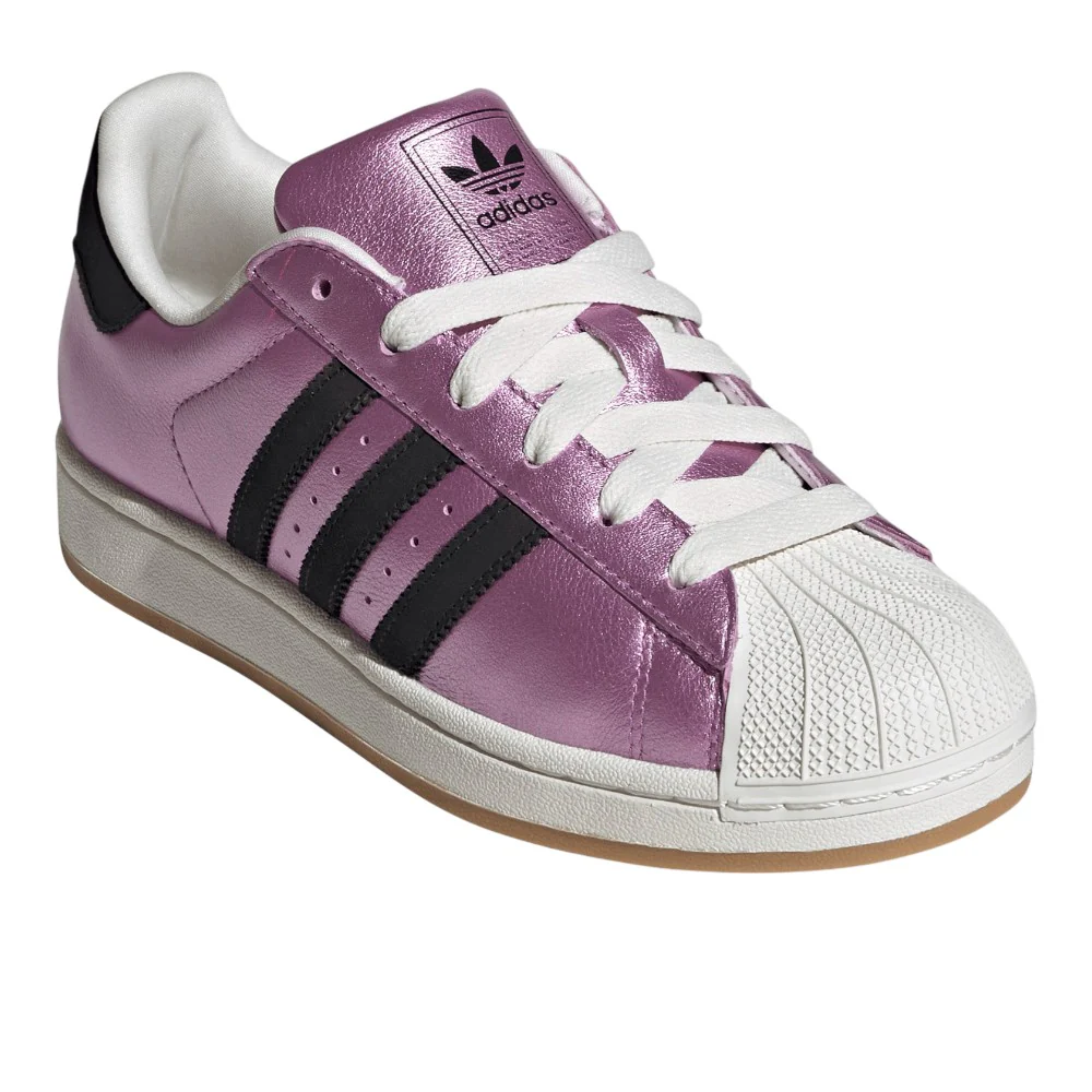Superstar II Metallic Lace Up Sneakers - Image 2