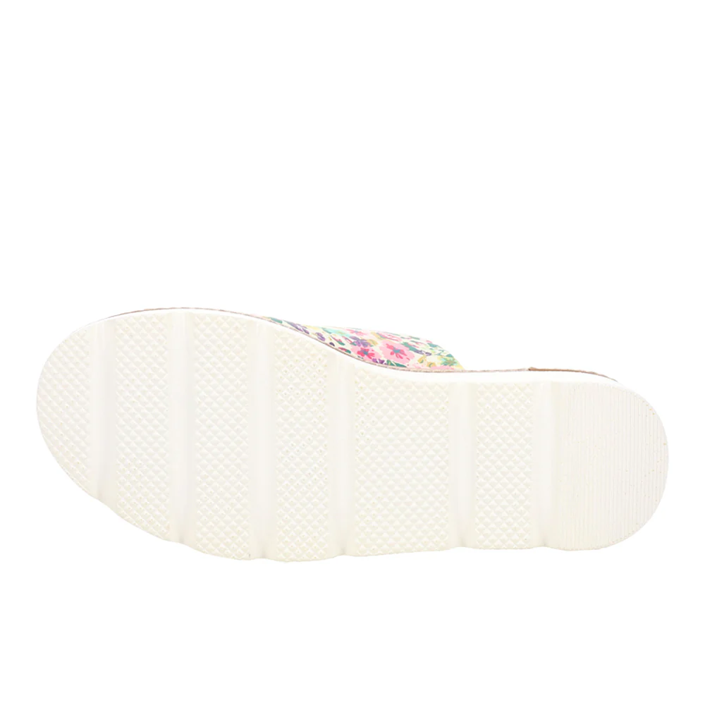 Surfs Up Floral Platform Slide Sandals - Image 5