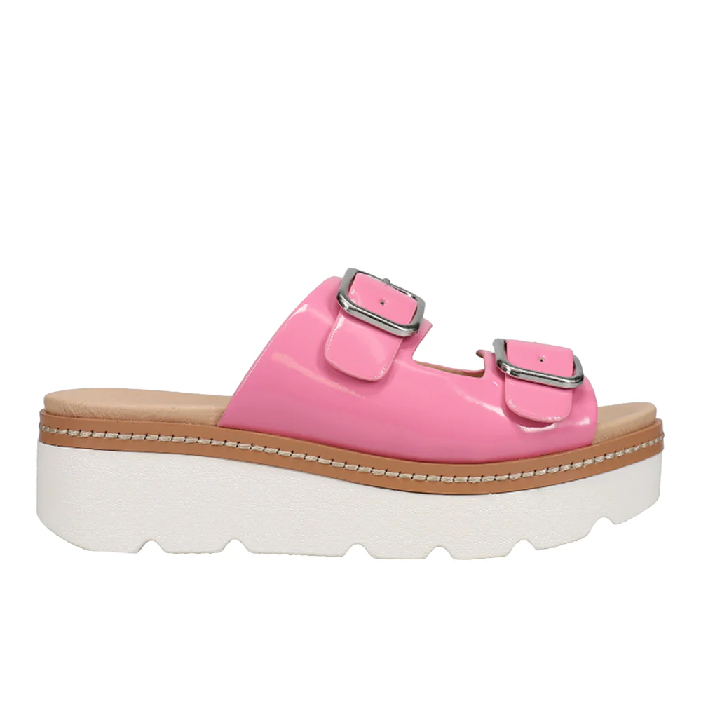 Surfs Up Platform Slide Sandals