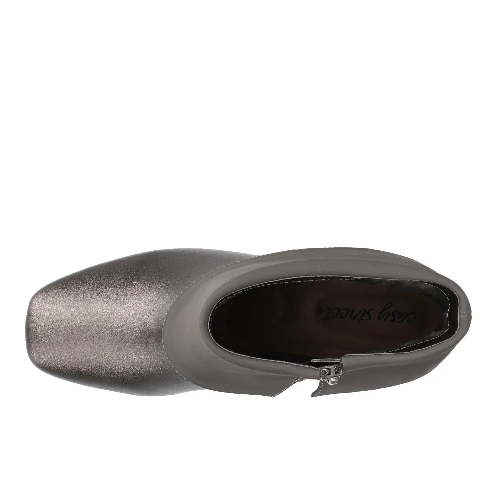 Sutton Square Toe Zippered Booties - Image 4