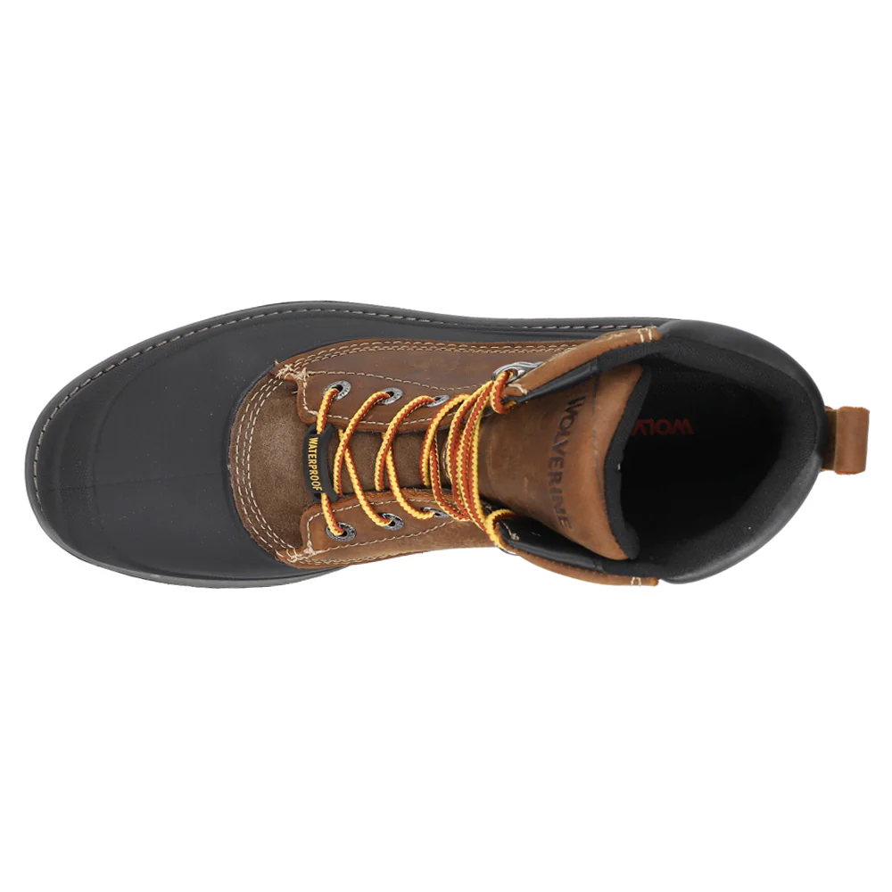 Swamp Monster 6 Inch Waterproof Steel Toe Work Boot - Image 4