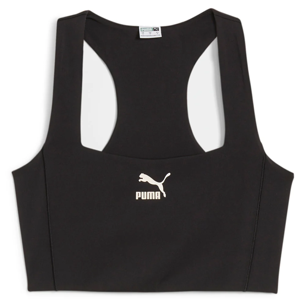 T7 Cropped Logo Scoop Neck Tank Top - Image 3
