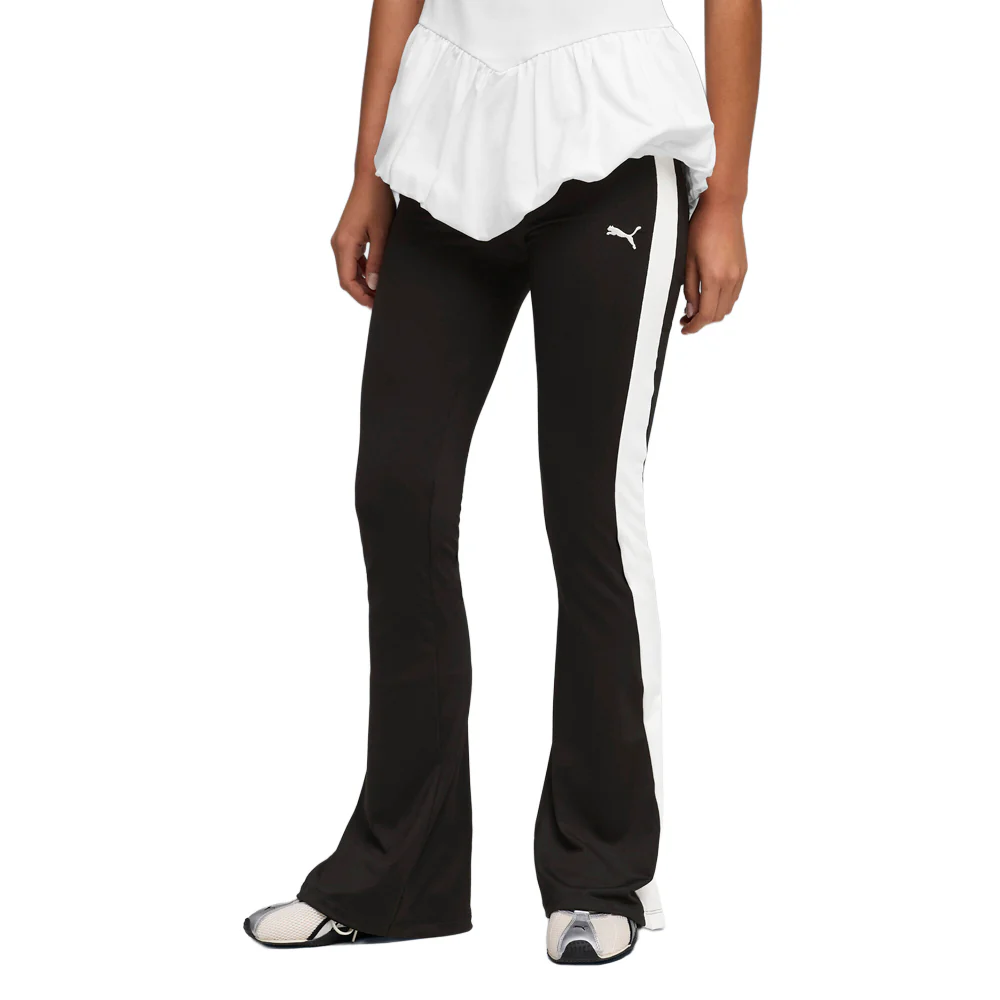 T7 Flared Popper Leggings - Image 3