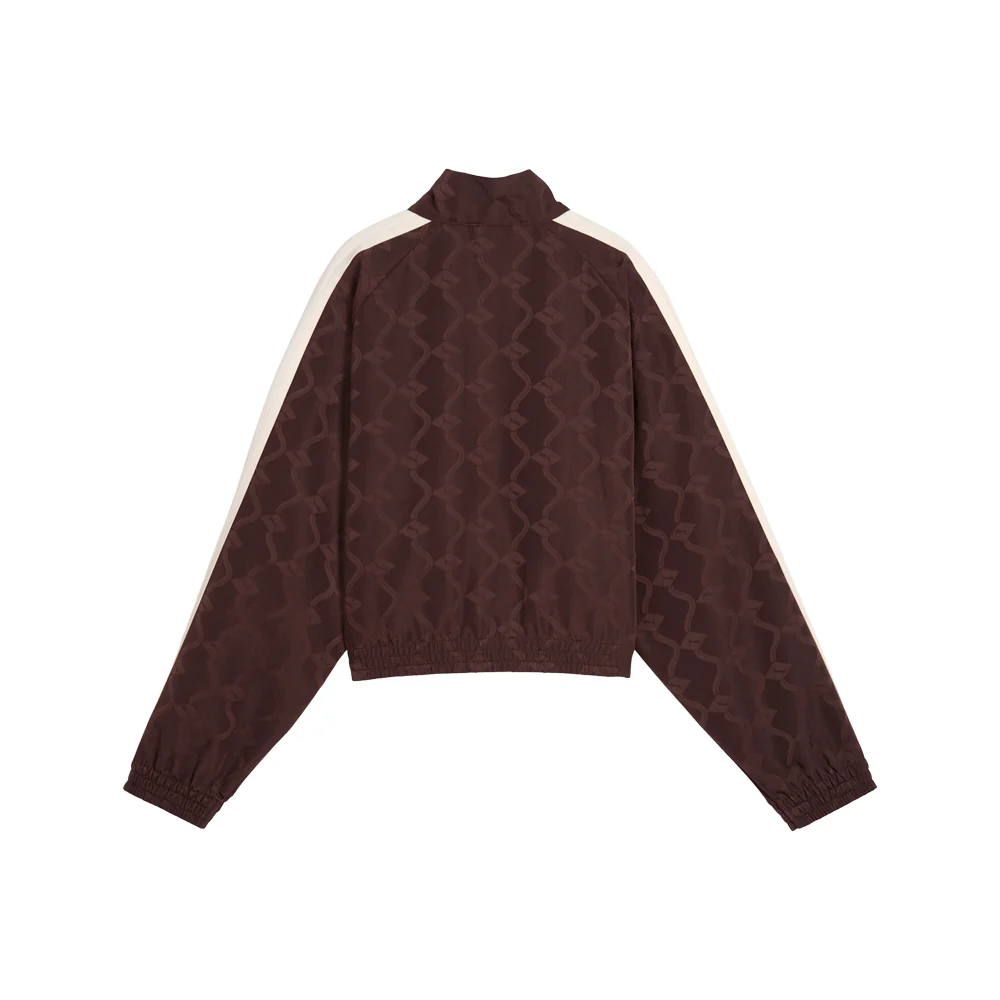 T7 Jacquarded Woven Relaxed Track Jacket - Image 2