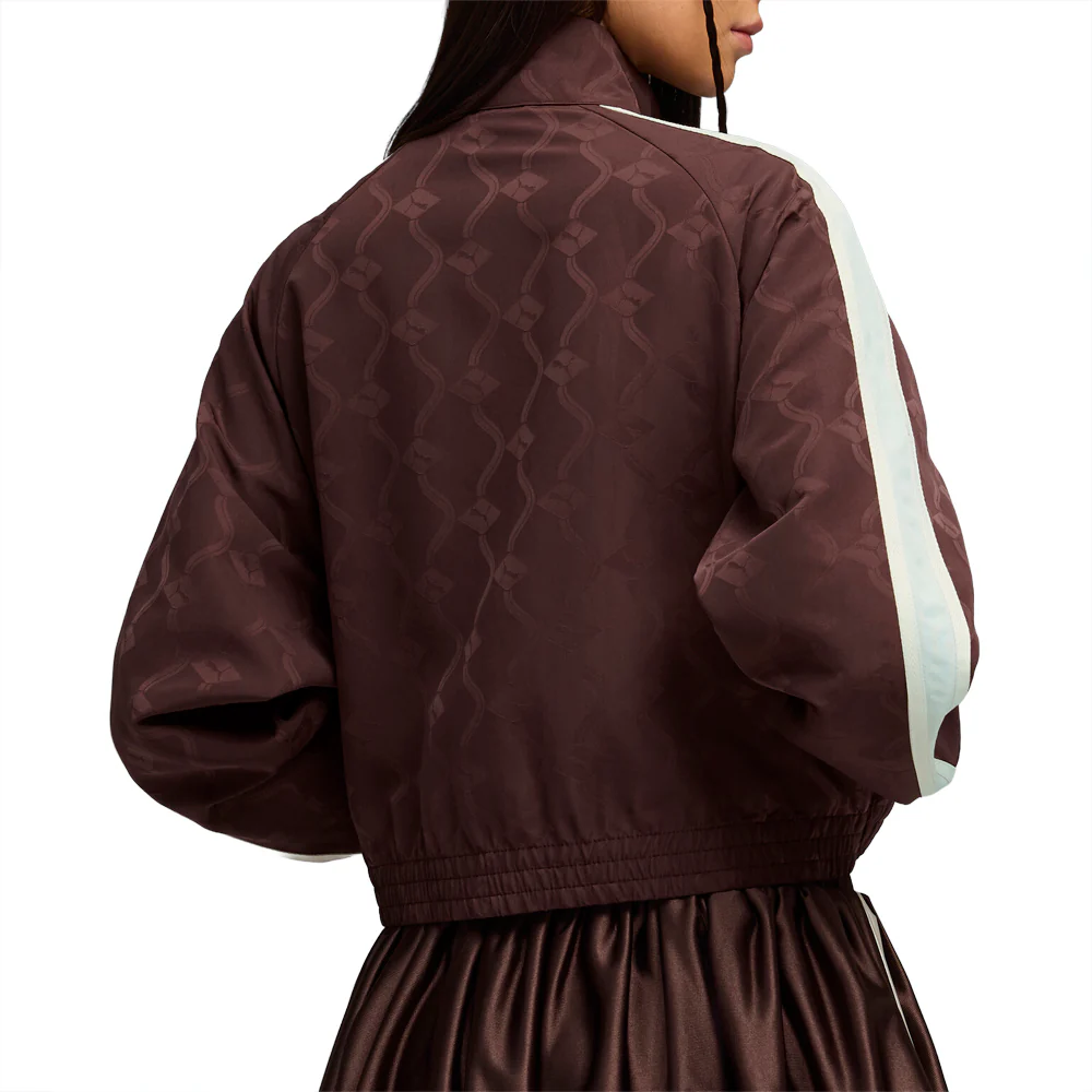 T7 Jacquarded Woven Relaxed Track Jacket - Image 4