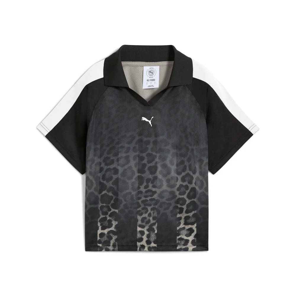 T7 Leo Luxe Relaxed Collared Short Sleeve Soccer Jersey
