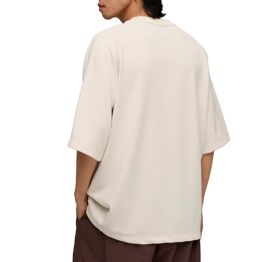 T7 Oversized Pique Big Cat Crew Neck Short Sleeve T-Shirt - Image 4