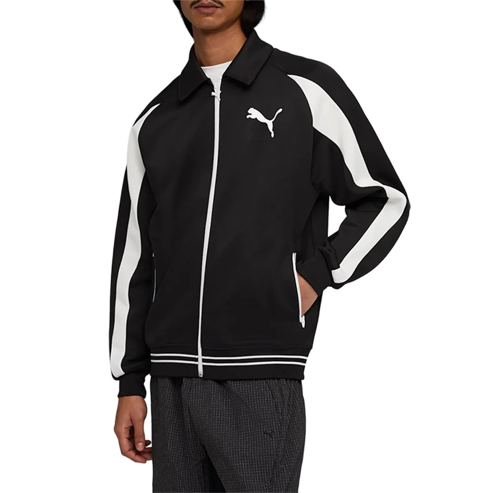 T7 Relaxed Big Cat Full Zip Track Jacket - Image 3