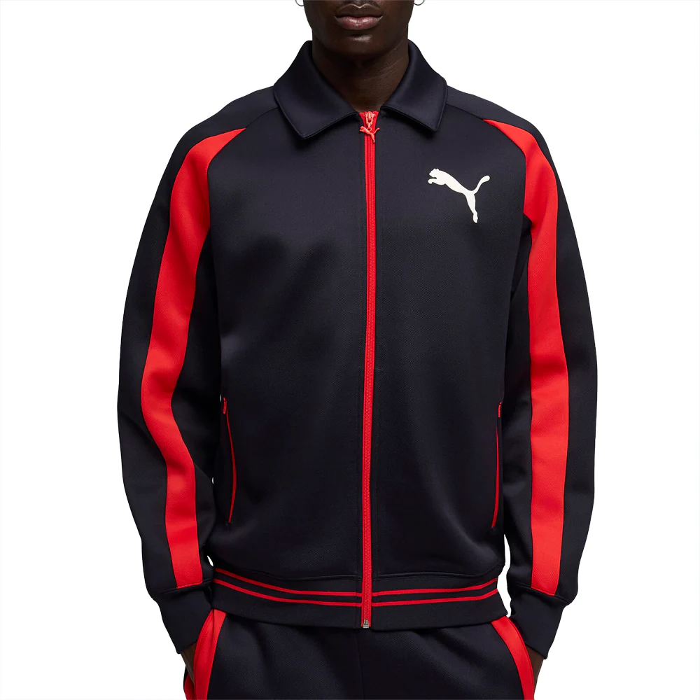 T7 Relaxed Big Cat Full Zip Track Jacket - Image 3