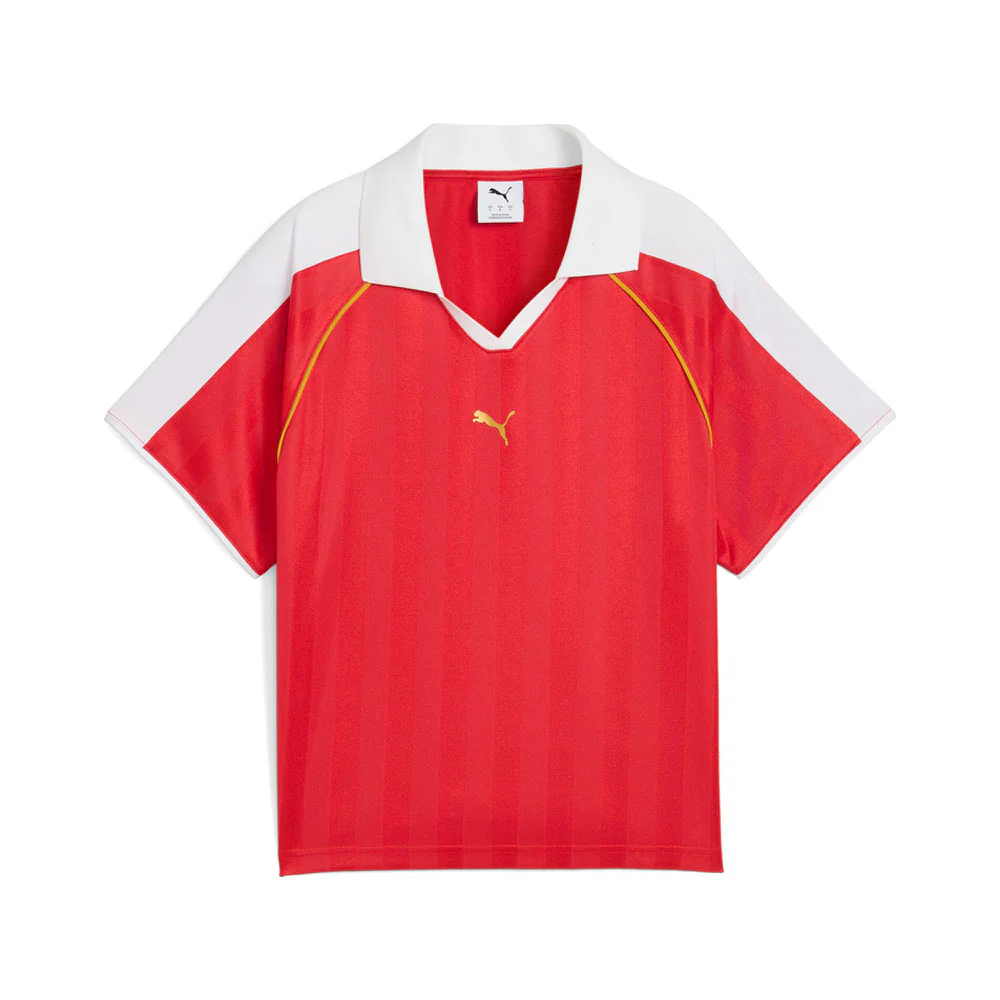 T7 Relaxed Collared Short Sleeve Soccer Jersey