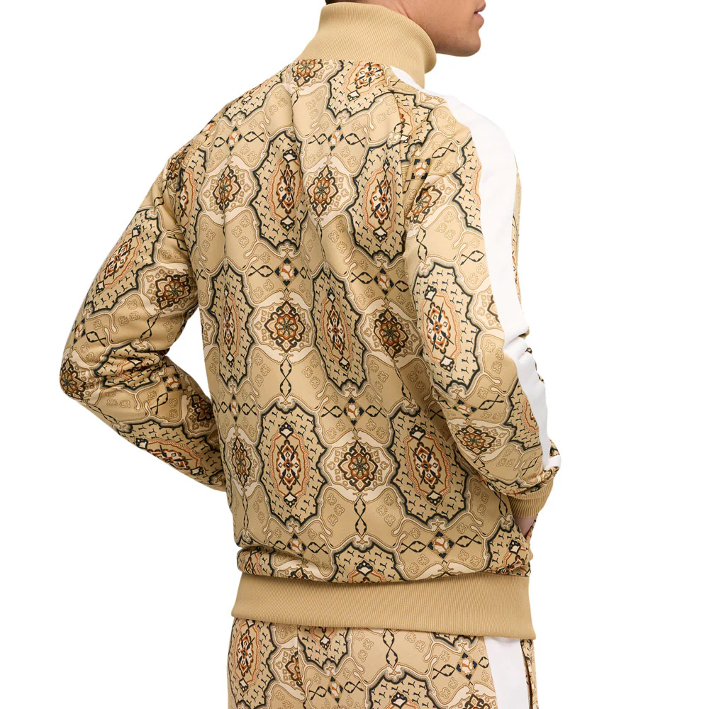 T7 Vintage Prep AOP Track Jacket Full Zip Jacket - Image 4