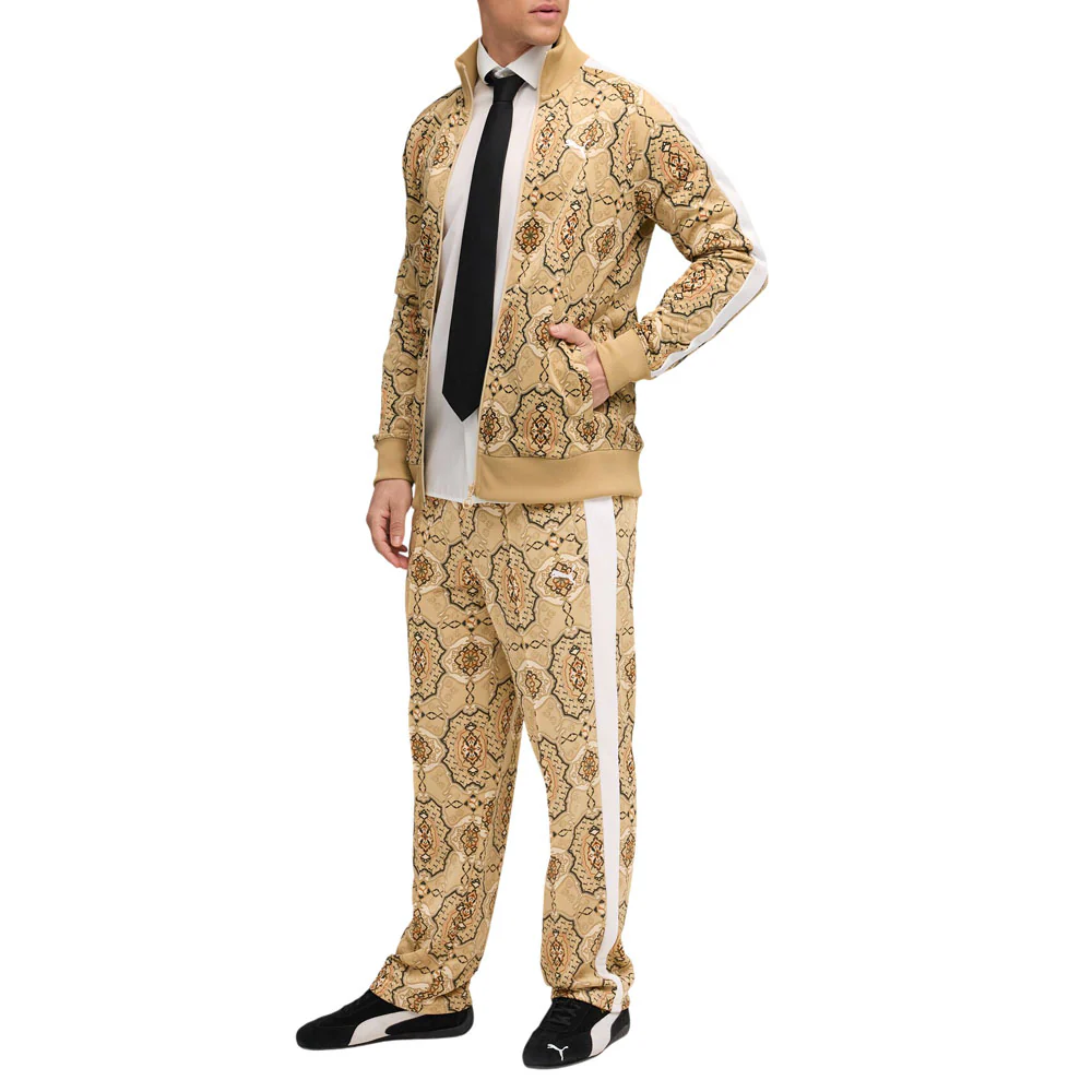T7 Vintage Prep AOP Track Jacket Full Zip Jacket - Image 5