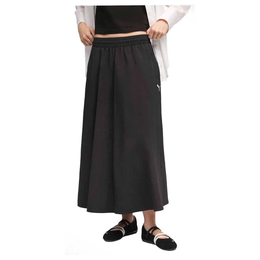 T7 Woven Midi Skirt - Image 3