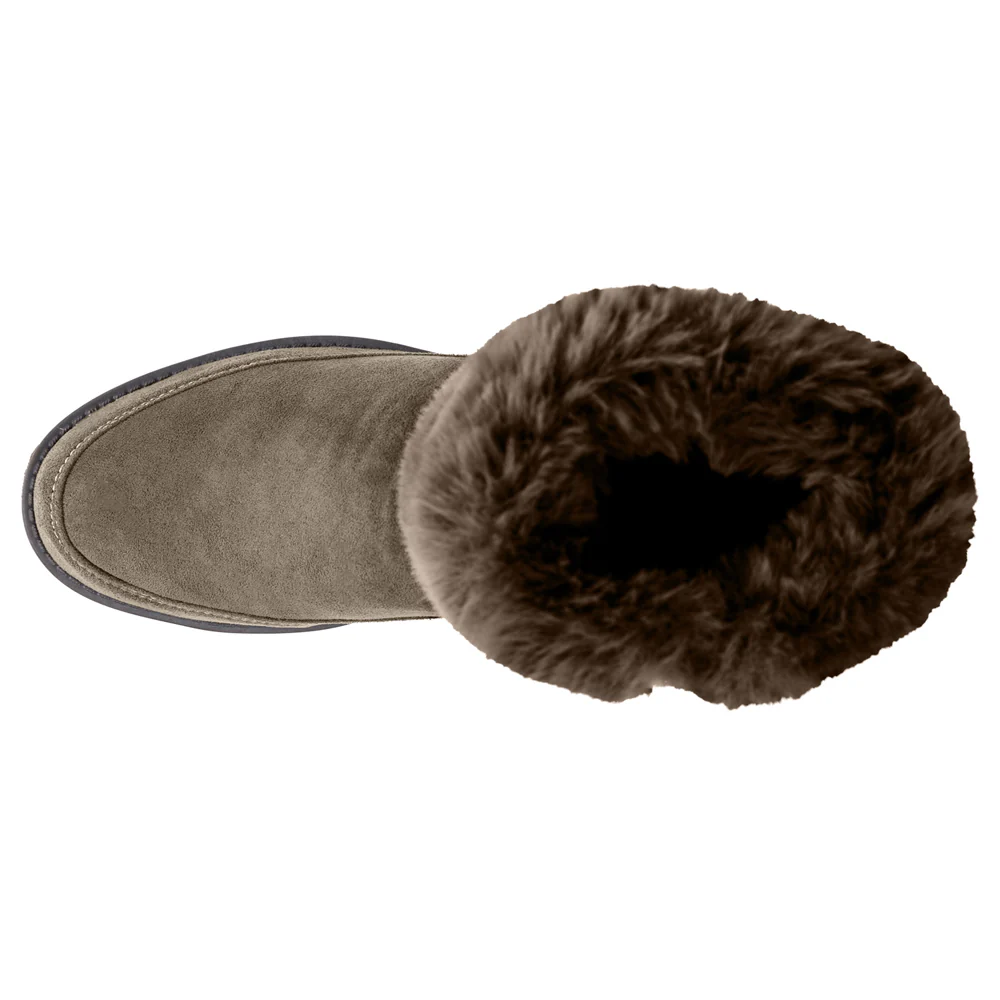 Tabitha Round Toe Zippered Booties - Image 5