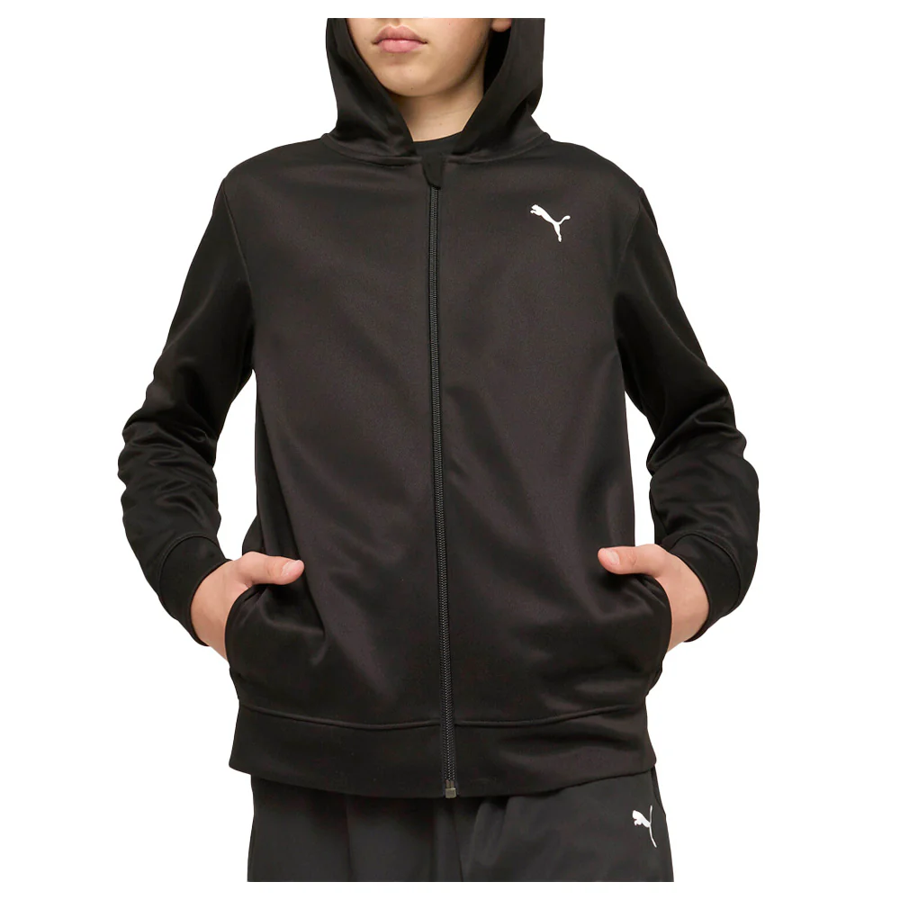 Train All Day Essentials Full Zip Jacket (Youth) - Image 3