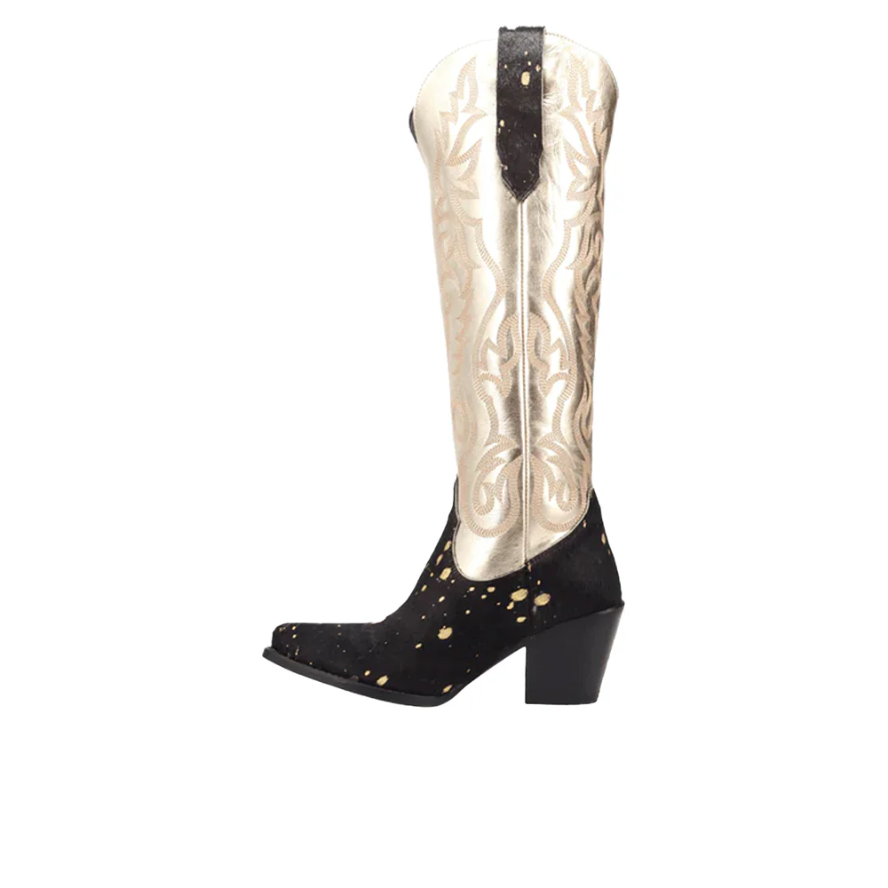 Take No Bull Leather Snip Toe Cowboy Boots - Image 3