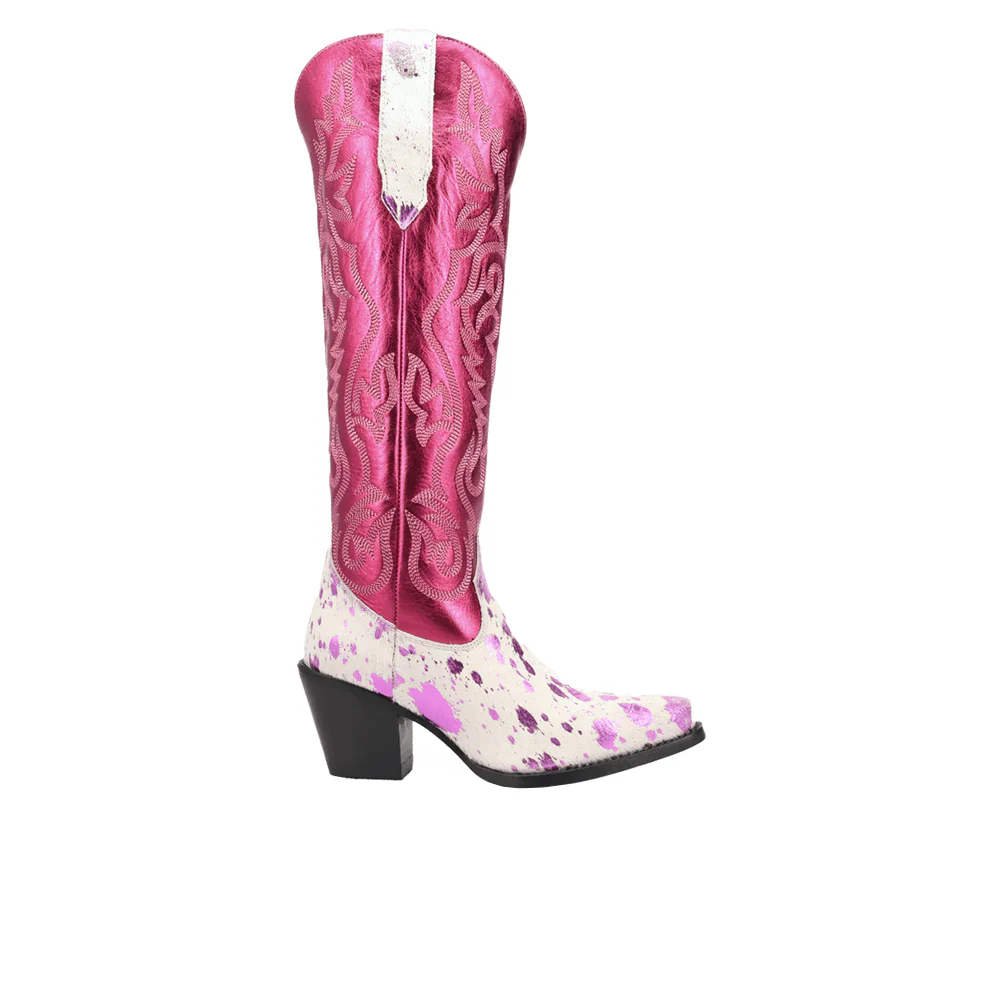 Take No Bull Leather Snip Toe Cowboy Boots