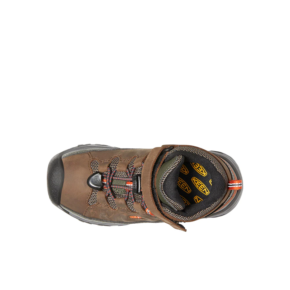 Targhee Mid Waterproof Hiking Boots (Little Kid) - Image 3