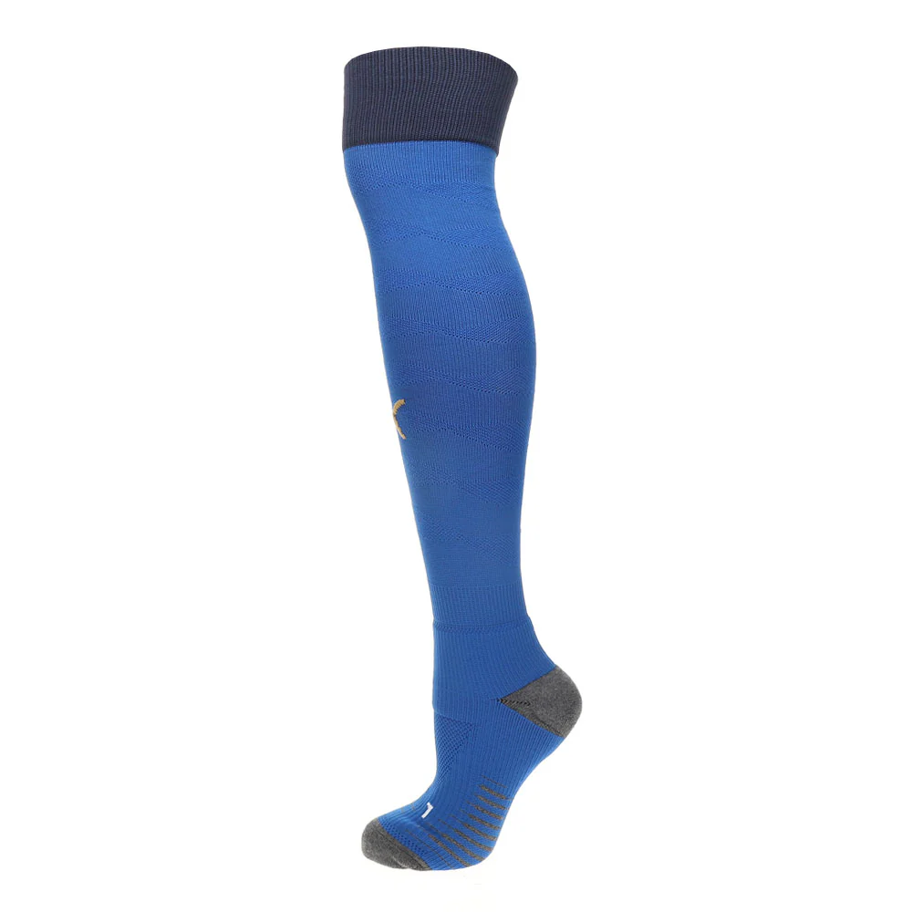 MCFC Mesh And Cuff Replica 1 Pair Knee High Soccer Socks - Image 4