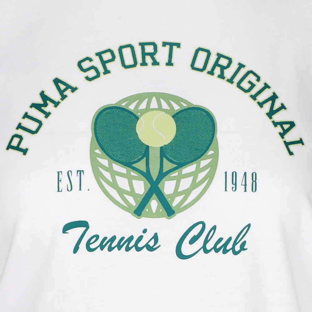 Tennis Club Crew Neck Short Sleeve T-Shirt - Image 3
