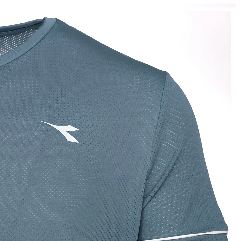 Tennis Crew Neck Short Sleeve Athletic T-Shirt - Image 3