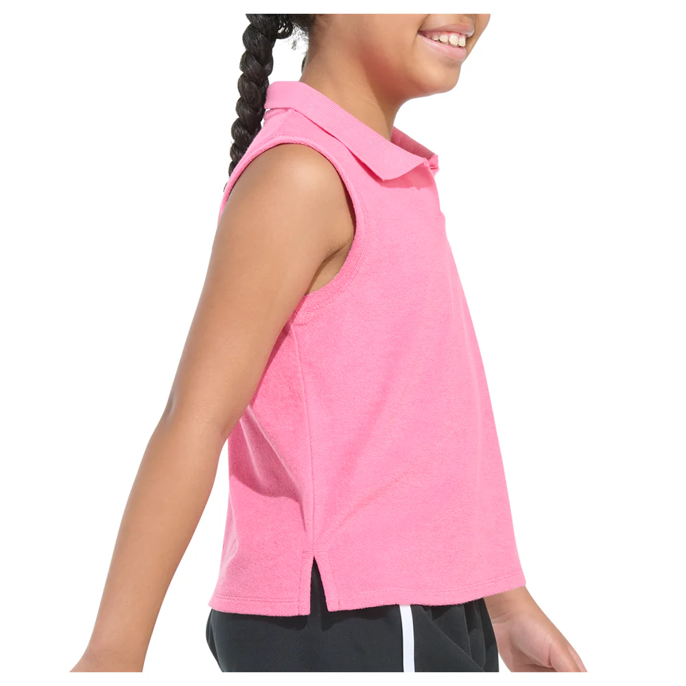 Terry Cloth Sleeveless Polo Shirt (Youth) - Image 5