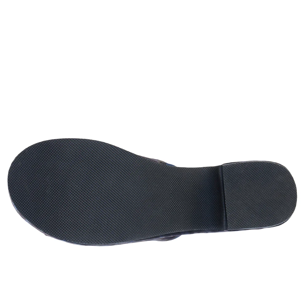 Terry Block Heel Platform Sandals - Image 5