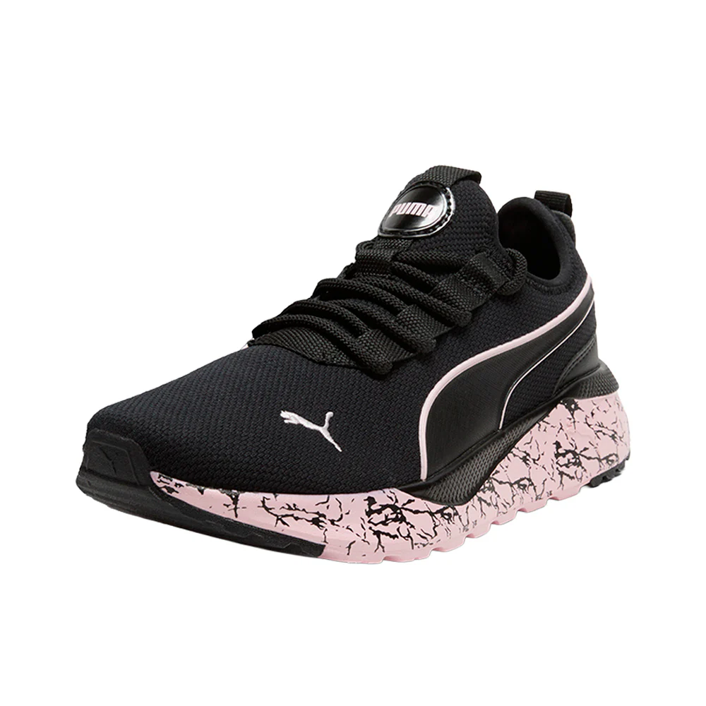 Tetra Femme Marble Lace Up Sneakers - Image 2