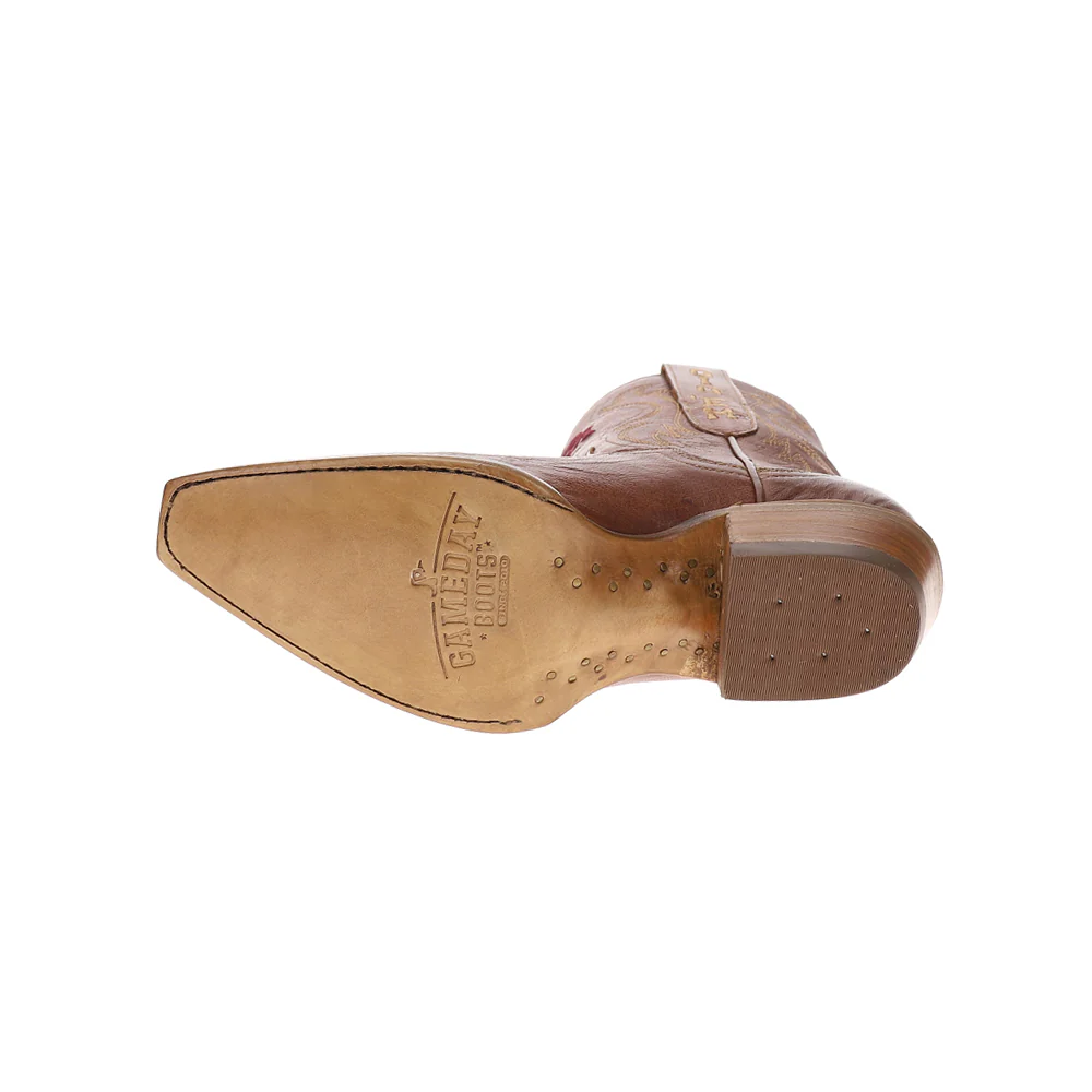 Texas A&M Gameday Snip Toe Cowboy Booties - Image 5
