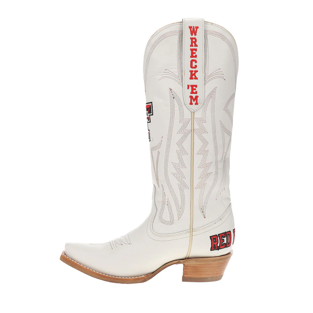 Texas Tech University Gameday Embroidered Snip Toe Cowboy Boots - Image 3