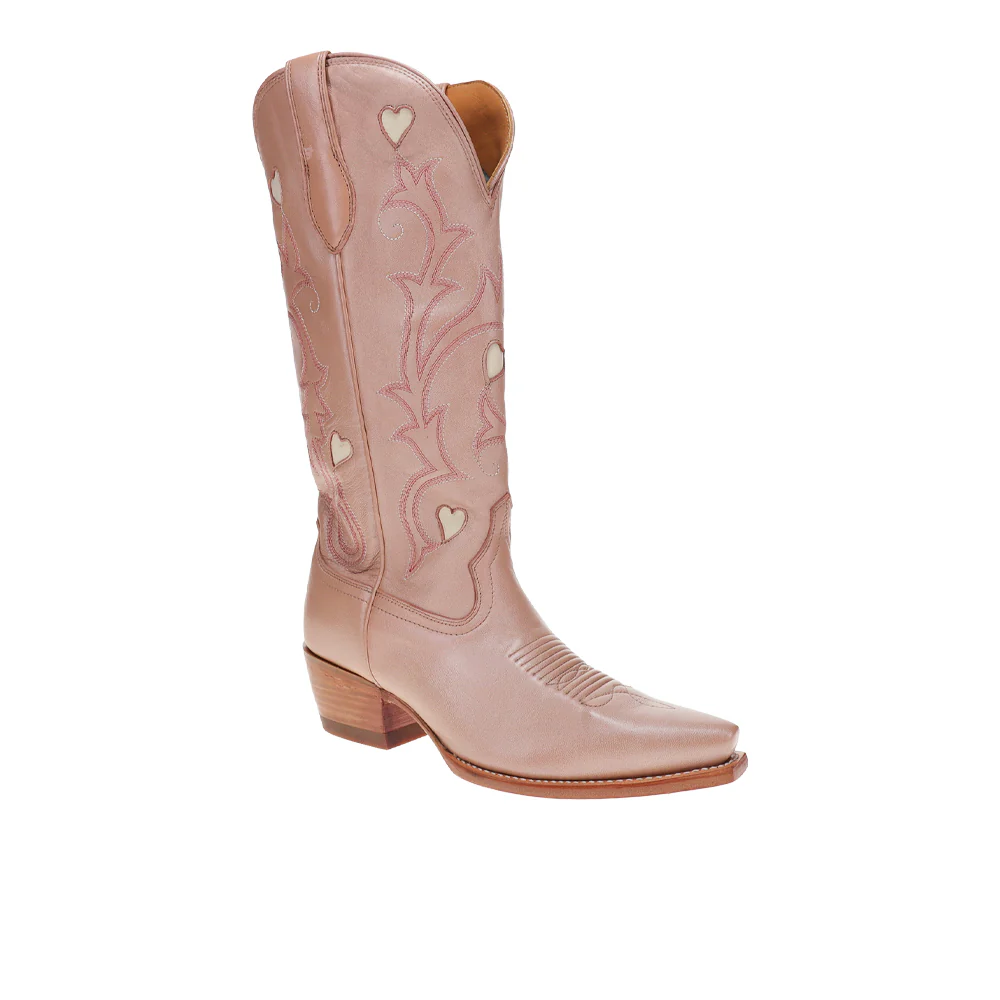 The Annie Hearts Embroidered Snip Toe Cowboy Boots - Image 2