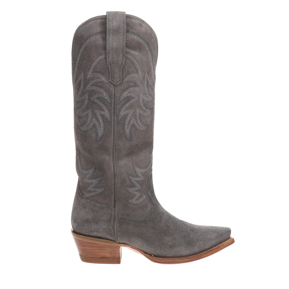 The Annie Tall Embroidered Snip Toe Cowboy Boots