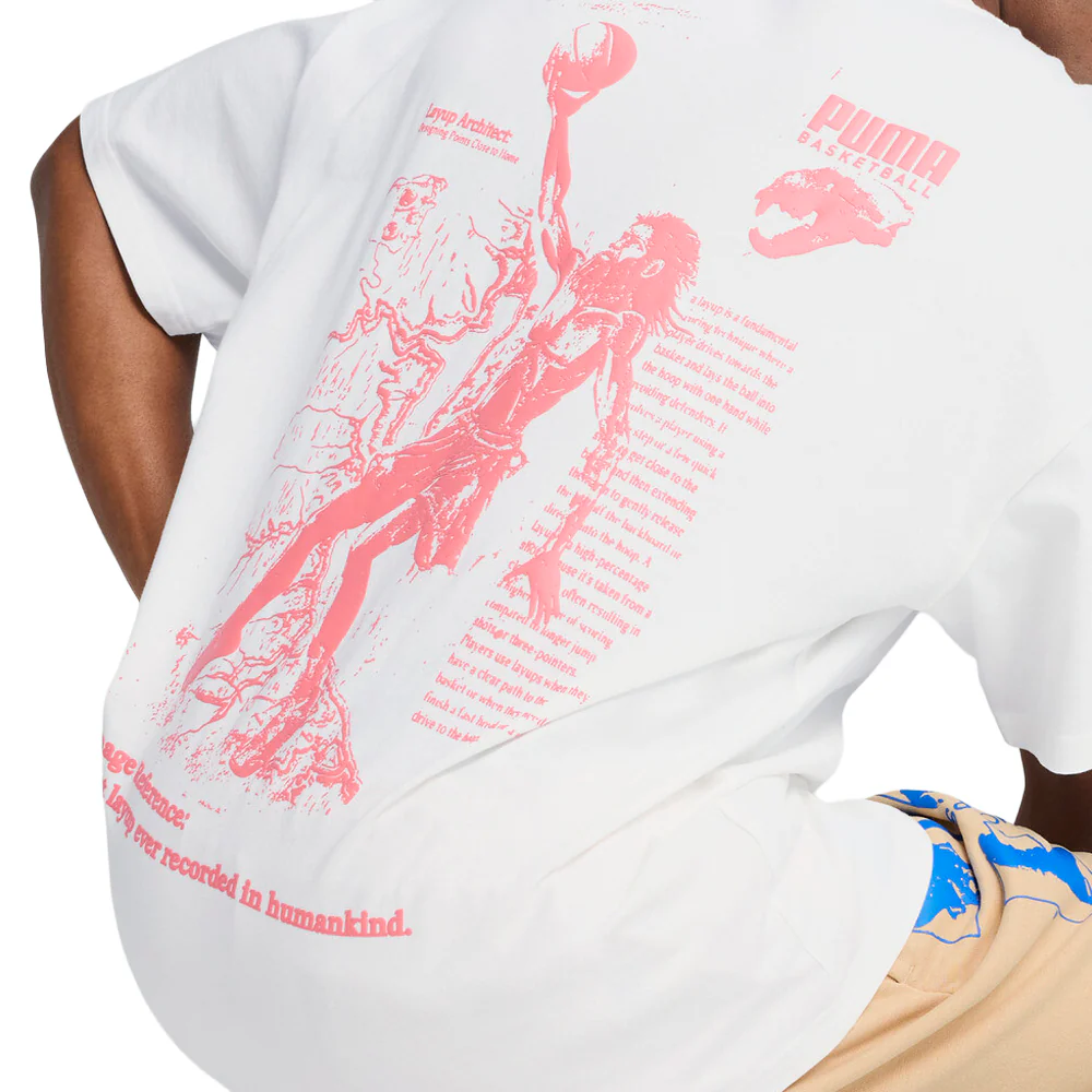 The First Buckets Graphic Crew Neck Short Sleeve T-Shirt - Image 4
