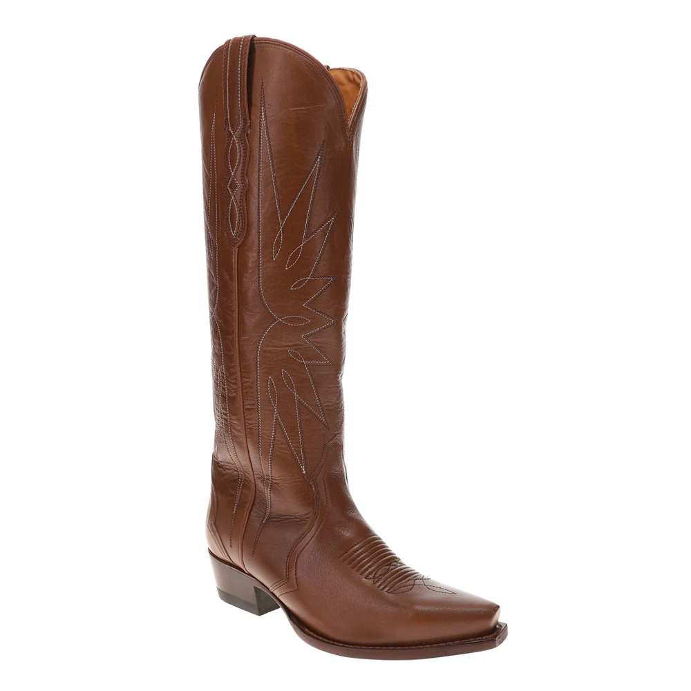 The Loretta Embroidered Snip Toe Cowboy Boots - Image 2