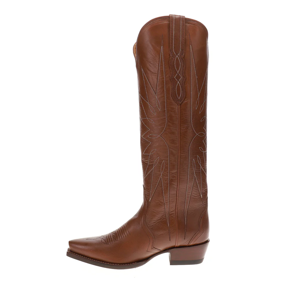 The Loretta Embroidered Snip Toe Cowboy Boots - Image 3