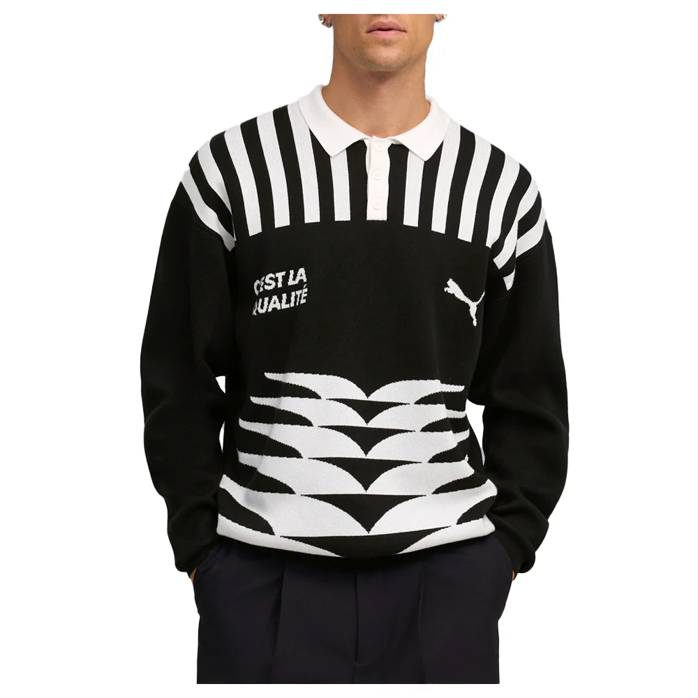 The Neverworn VI Knit Crew Neck Long Sleeve Sweater - Image 3