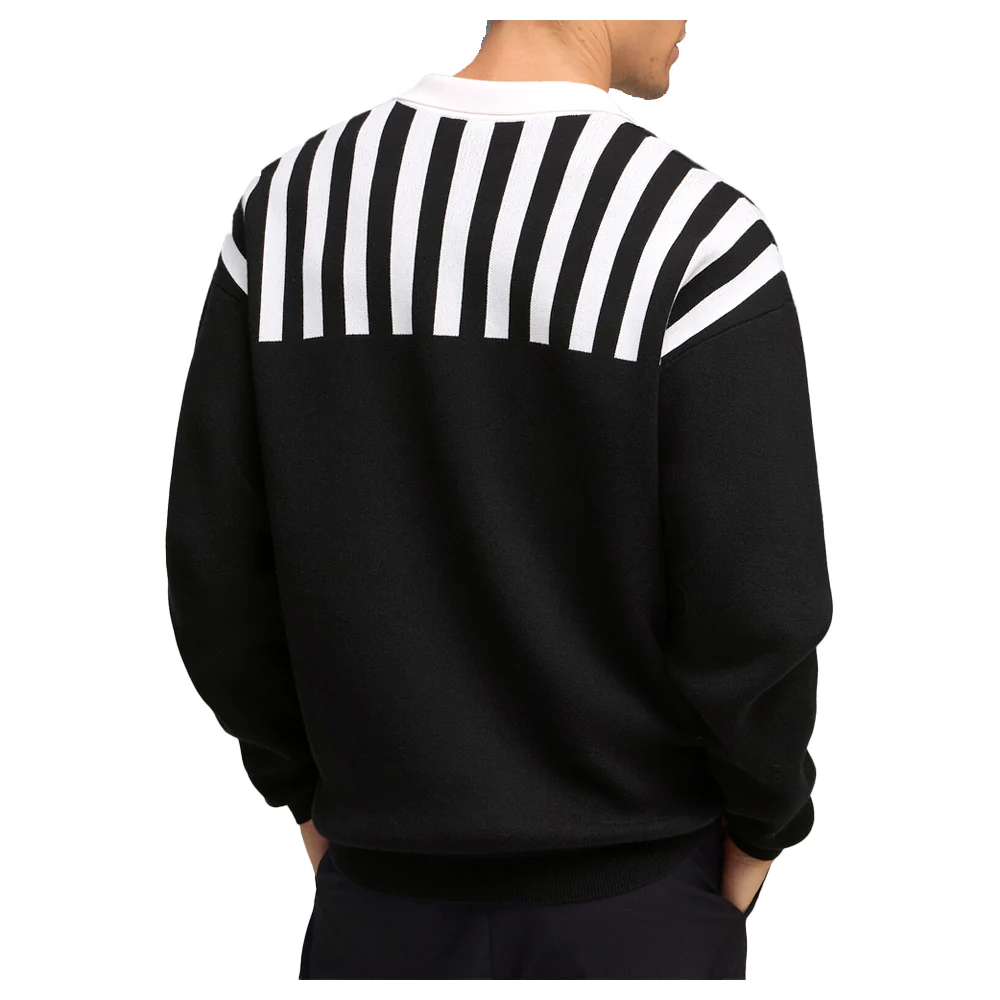 The Neverworn VI Knit Crew Neck Long Sleeve Sweater - Image 4