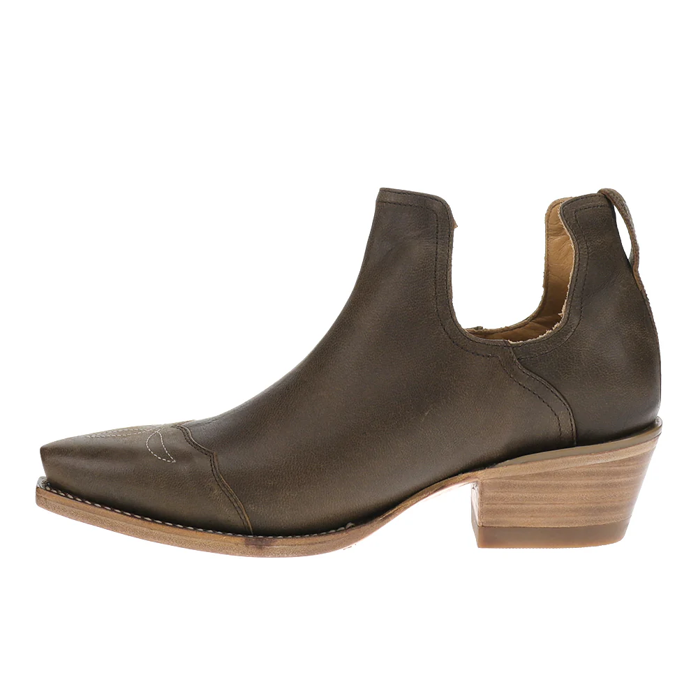The Rosie Snip Toe Pull On Booties - Image 3