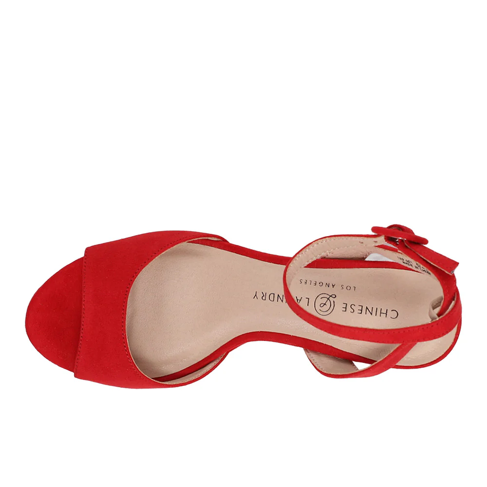 Theresa Block Heel Platform Sandals - Image 4