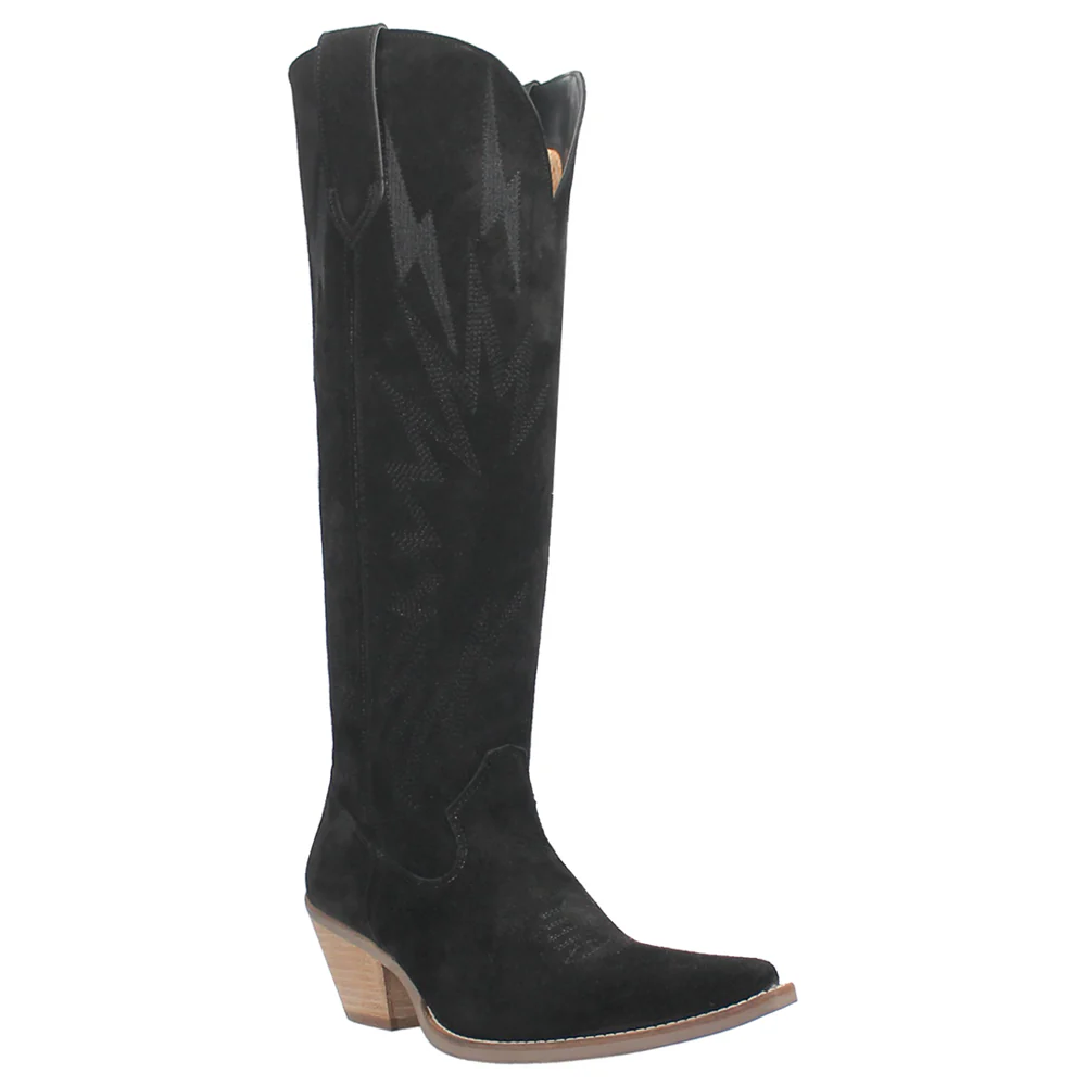 Thunder Road Embroidered Snip Toe Cowboy Boots - Image 2