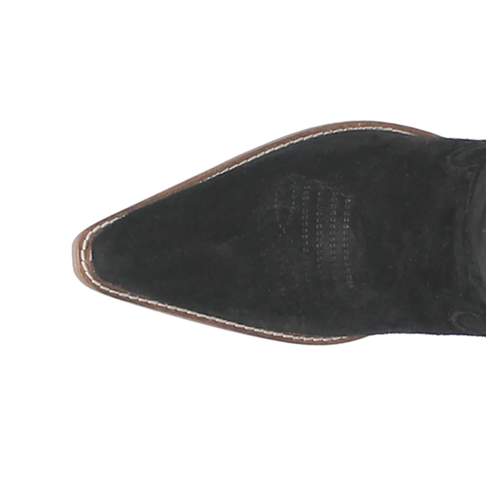 Thunder Road Embroidered Snip Toe Cowboy Boots - Image 4