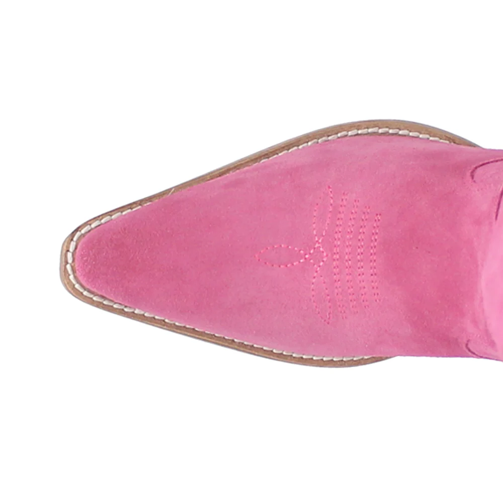 Thunder Road Embroidered Snip Toe Cowboy Boots - Image 4