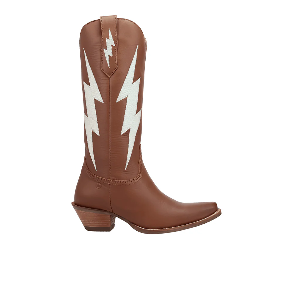 Thunderbolt Leather Snip Toe Cowboy Boots