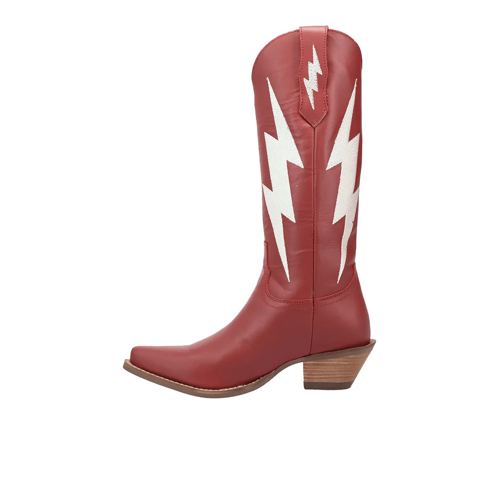 Thunderbolt Leather Snip Toe Cowboy Boots - Image 3