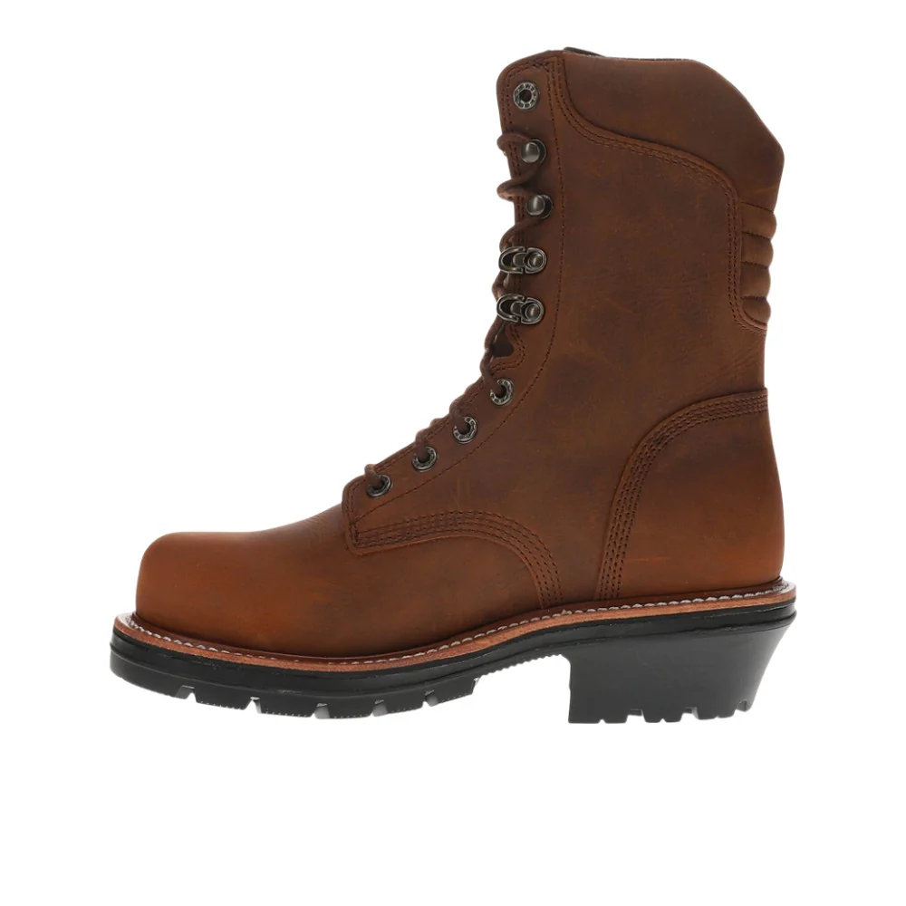 Thunderstruck Nano Logger 9 Inch Waterproof Round Toe Work Boots - Image 3
