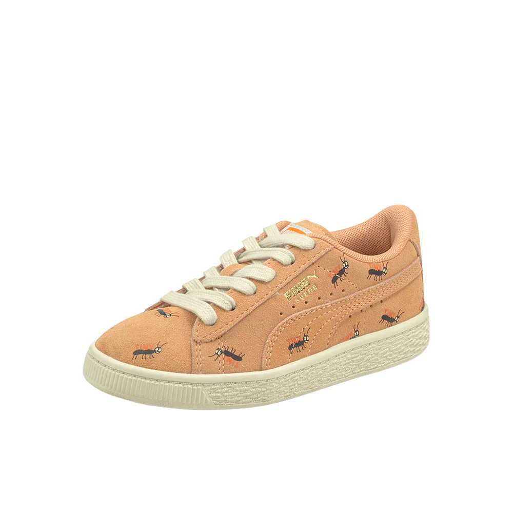 PUMA X TINYCOTTONS Suede Lace Up Sneakers (Little Kid) - Image 2